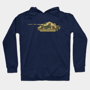 German Tiger II and nothing else Hoodie